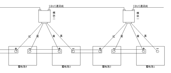 二合一蓄电池监测模块